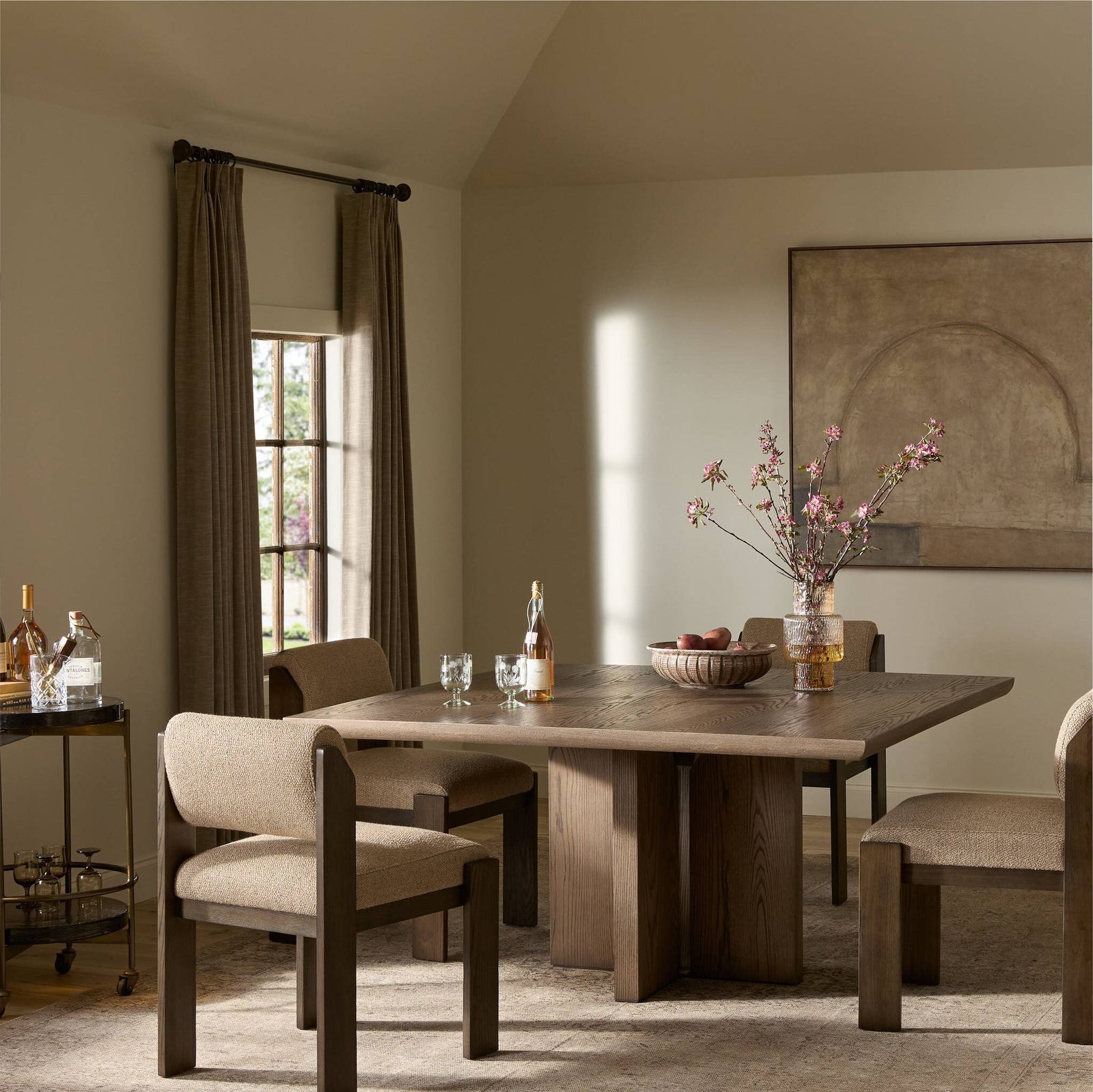 Four Hands - Ernest Square Dining Table - 249506-001 | American Home Furniture