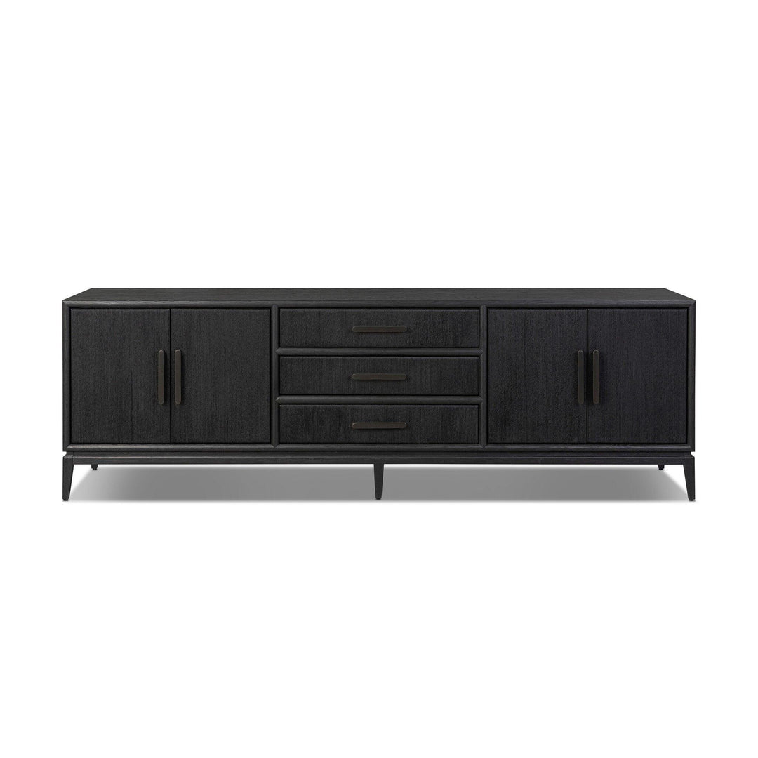 Rosenell Media Console - AmericanHomeFurniture