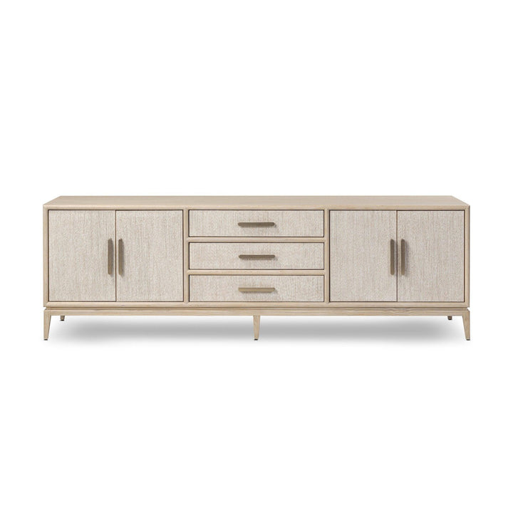 Rosenell Media Console - AmericanHomeFurniture