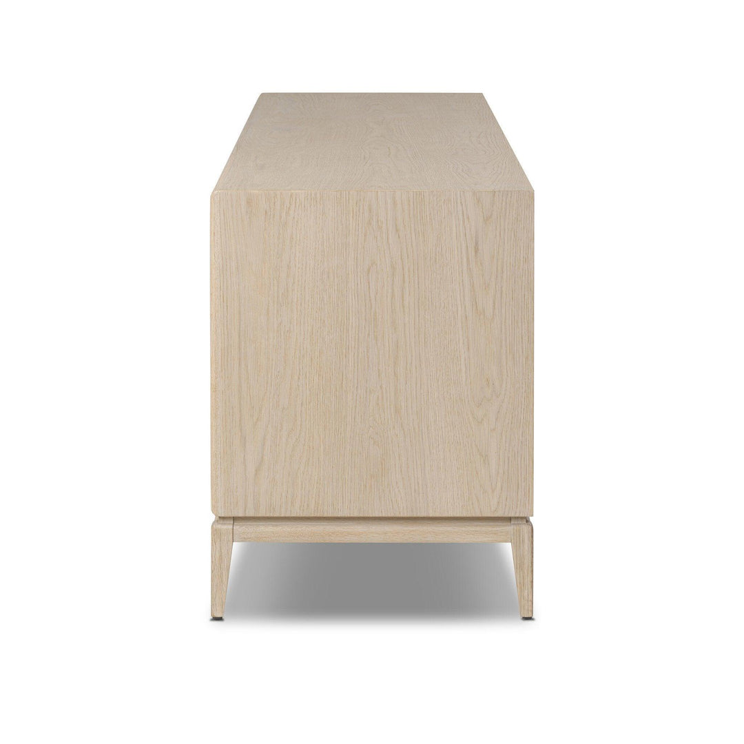 Rosenell Media Console - AmericanHomeFurniture