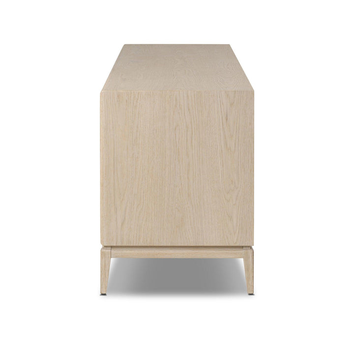 Rosenell Media Console - AmericanHomeFurniture