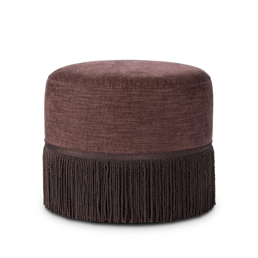 Four Hands - Sinclair Fringe Ottoman - 249887-001 | American Home Furniture