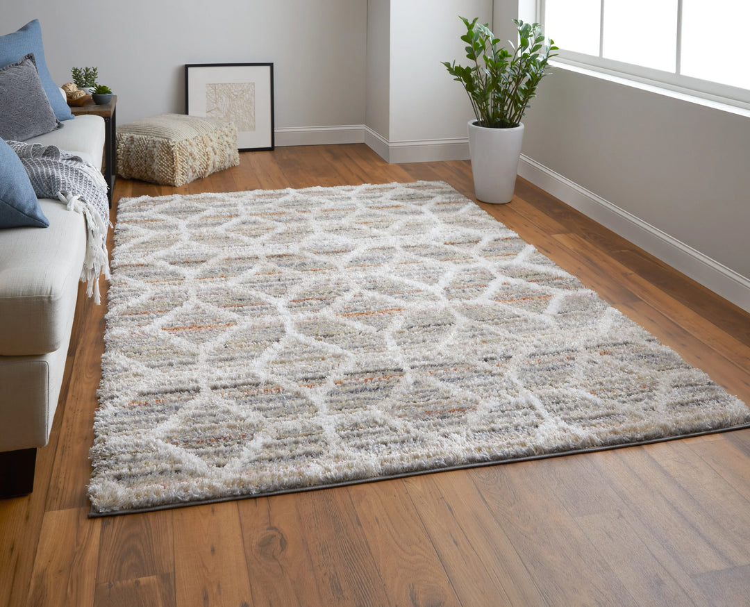 Rectangle/Beige-Multi