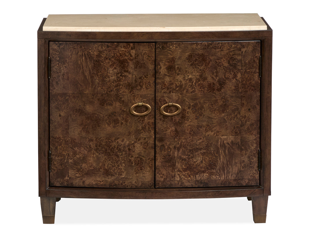 Rowan Espresso Door Nightstand - B5769-03