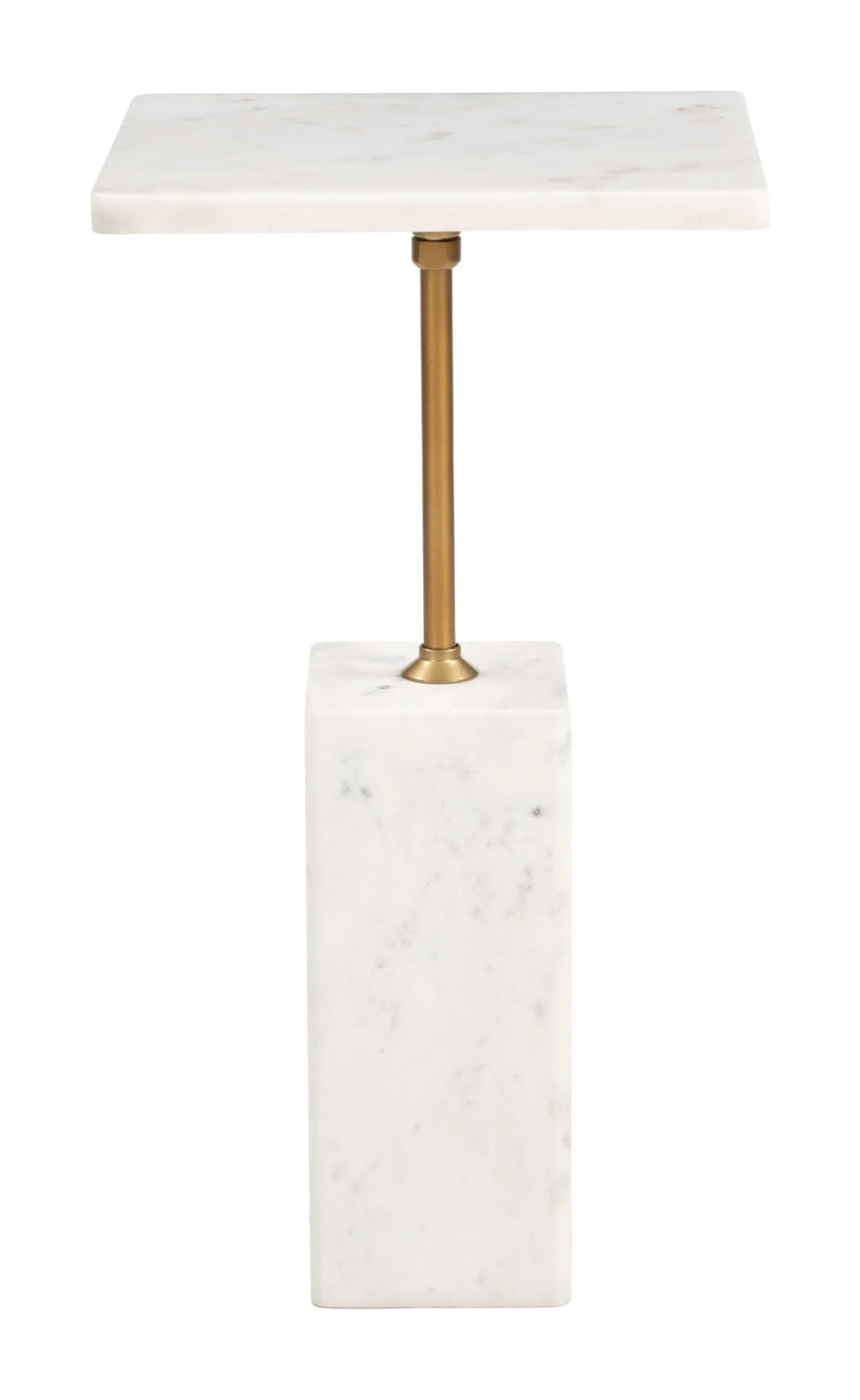 Naht Side Table White - AmericanHomeFurniture