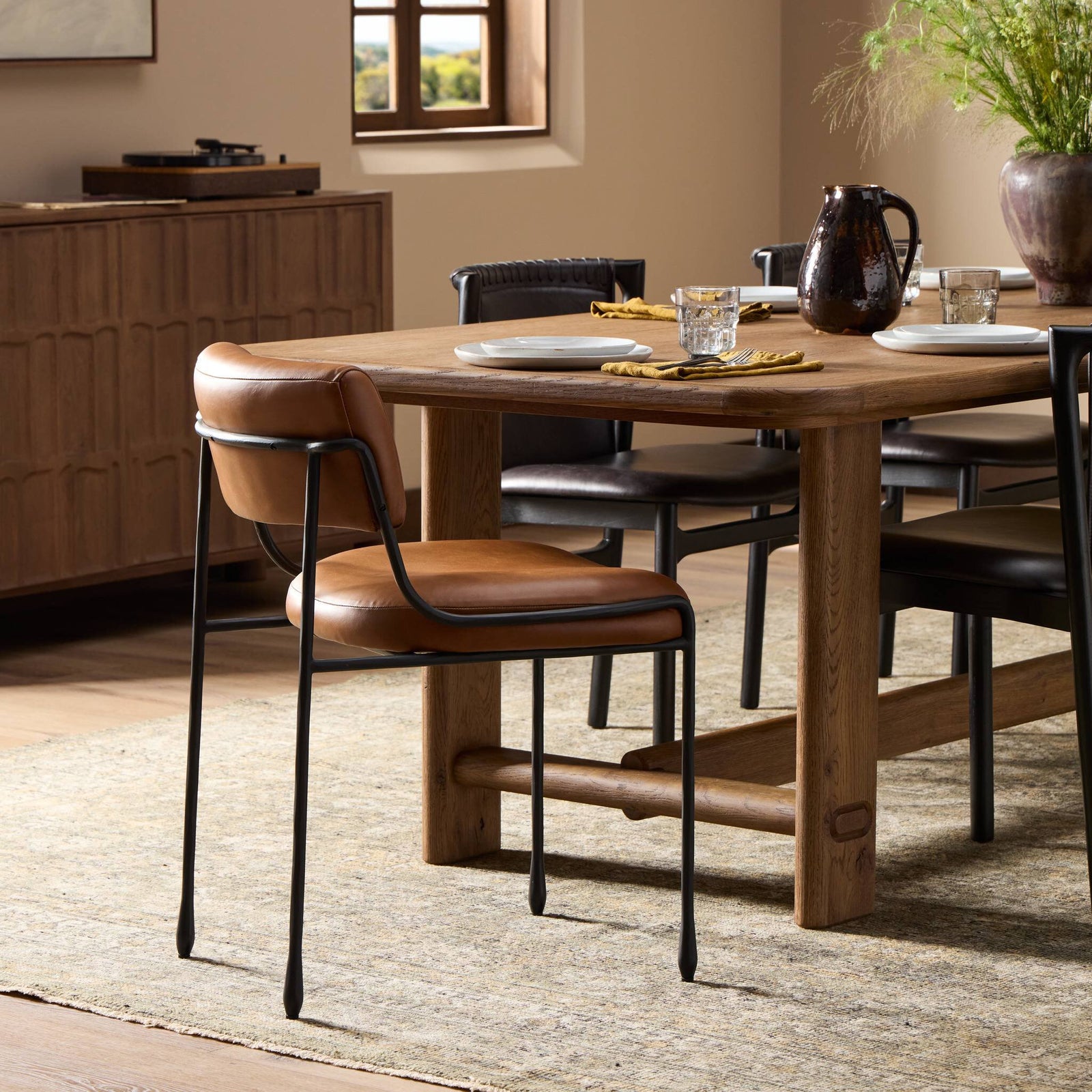 Four Hands - Nettie Dining Chair - 250063-007 | American Home Furniture