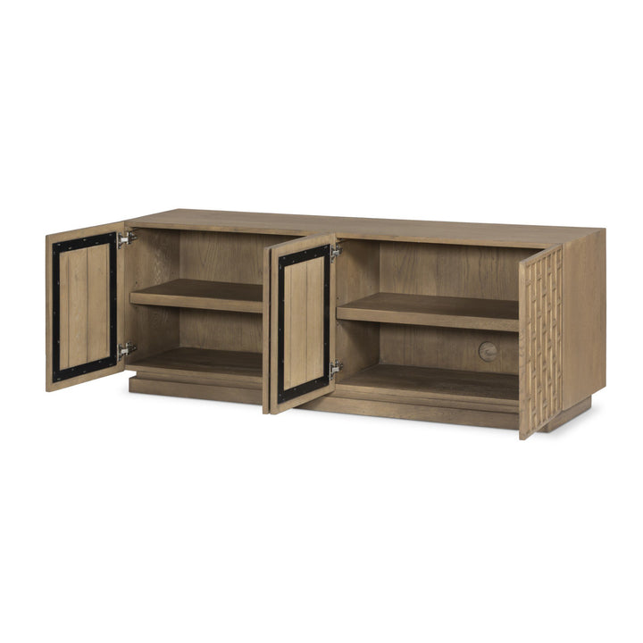 Four Hands - Asbury Media Console - 250117-001 | American Home Furniture