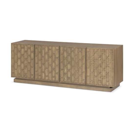 Four Hands - Asbury Media Console - 250117-001 | American Home Furniture