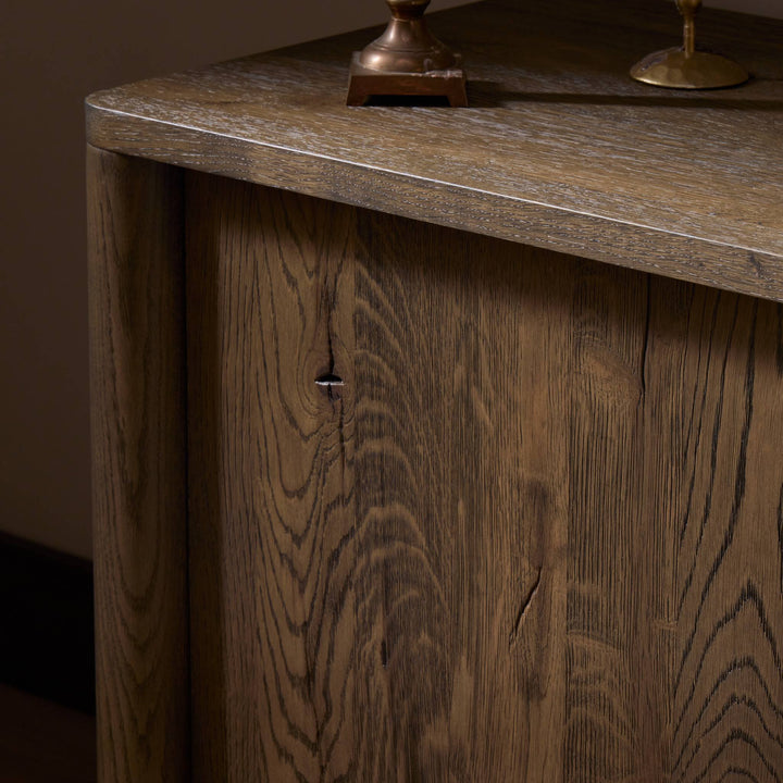 Four Hands - Arthur Media Console - 250124-001 | American Home Furniture