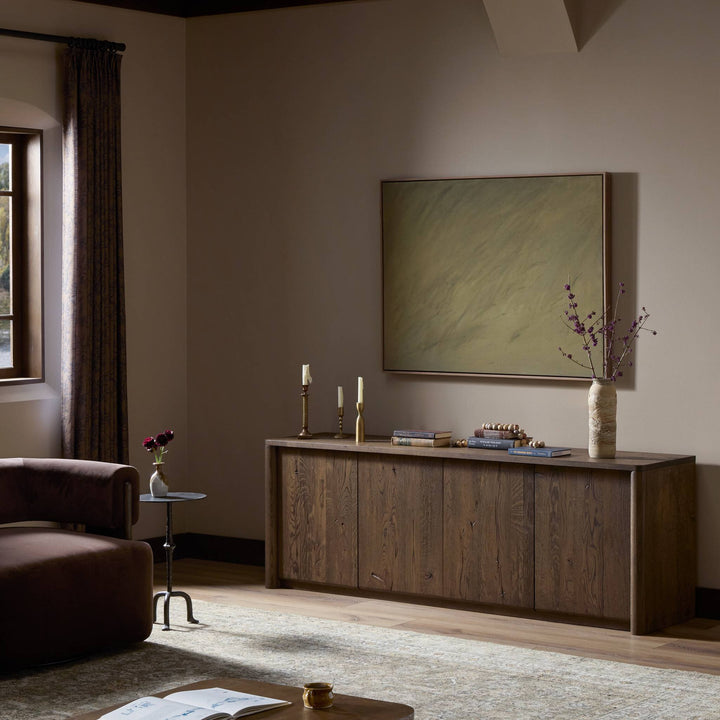 Four Hands - Arthur Media Console - 250124-001 | American Home Furniture