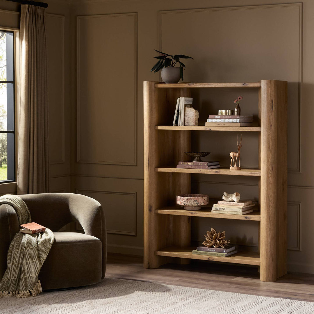 Four Hands - Zealand Bookcase - 250292-001 | American Home Furniture