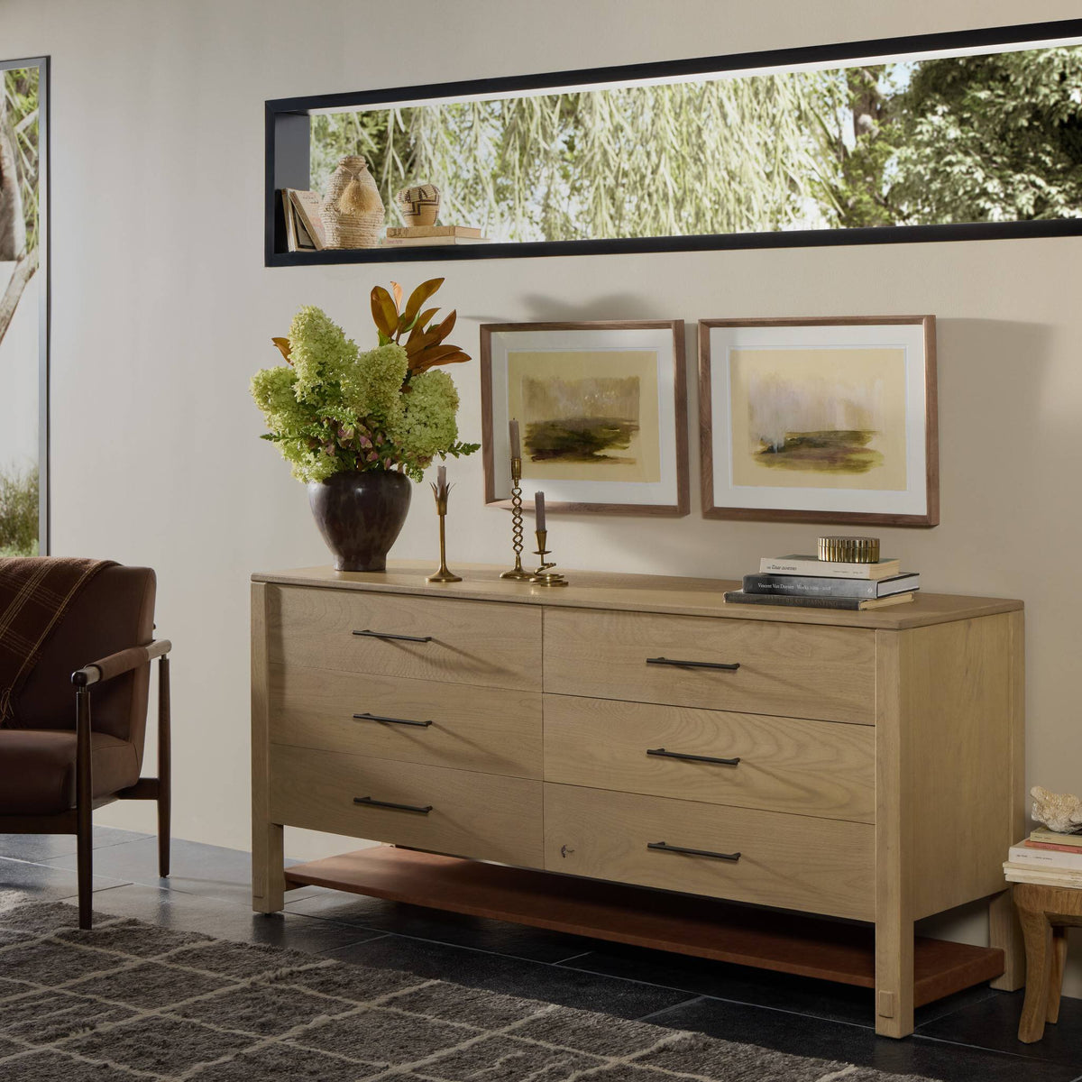 Four Hands - Blake 6 Drawer Dresser - 250452-001 | American Home Furniture