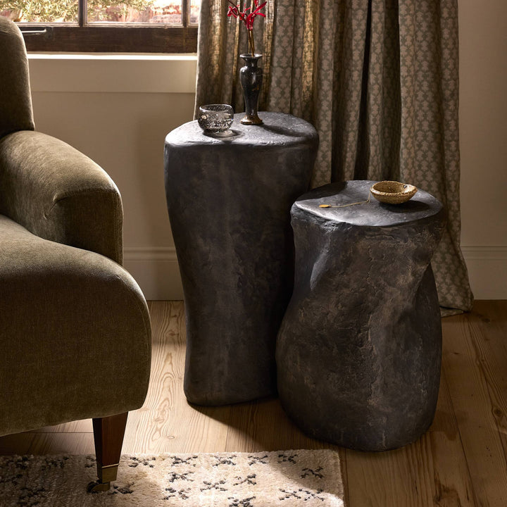 Textured Black Concrete