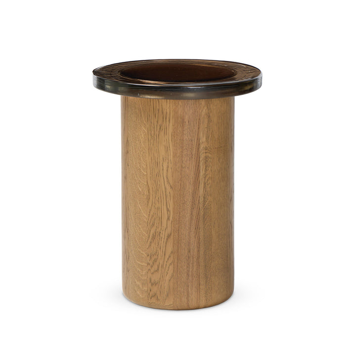 Smoked Brown Cast Glass