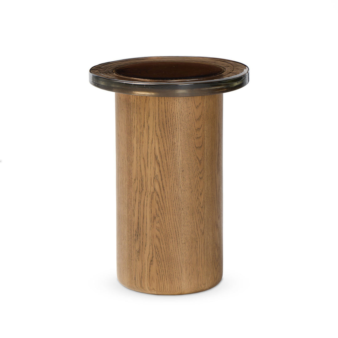 Smoked Brown Cast Glass