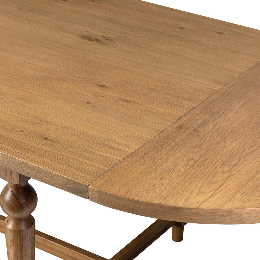 Four Hands - Blinn Oval Leaf Extension Dining Table - 250792-001 | American Home Furniture