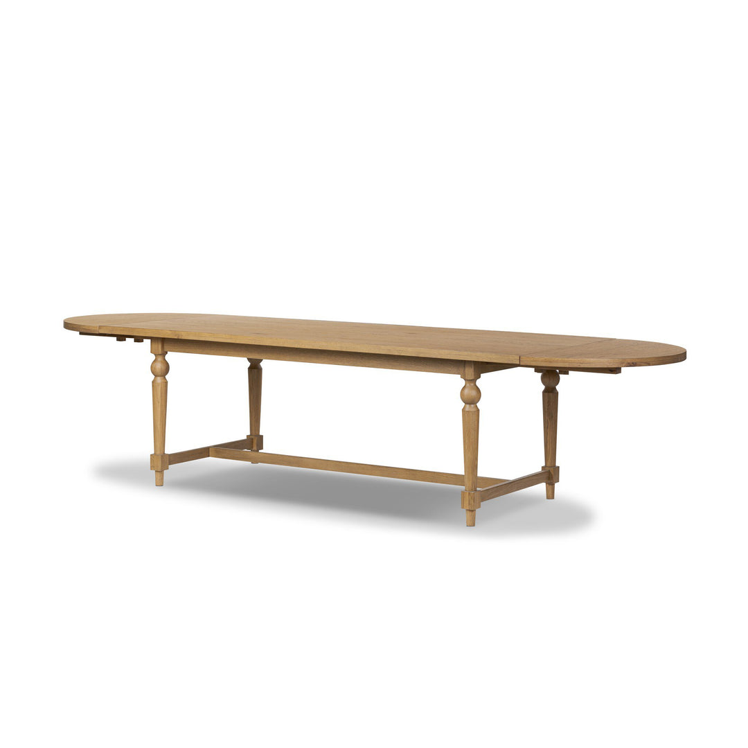 Four Hands - Blinn Oval Leaf Extension Dining Table - 250792-001 | American Home Furniture