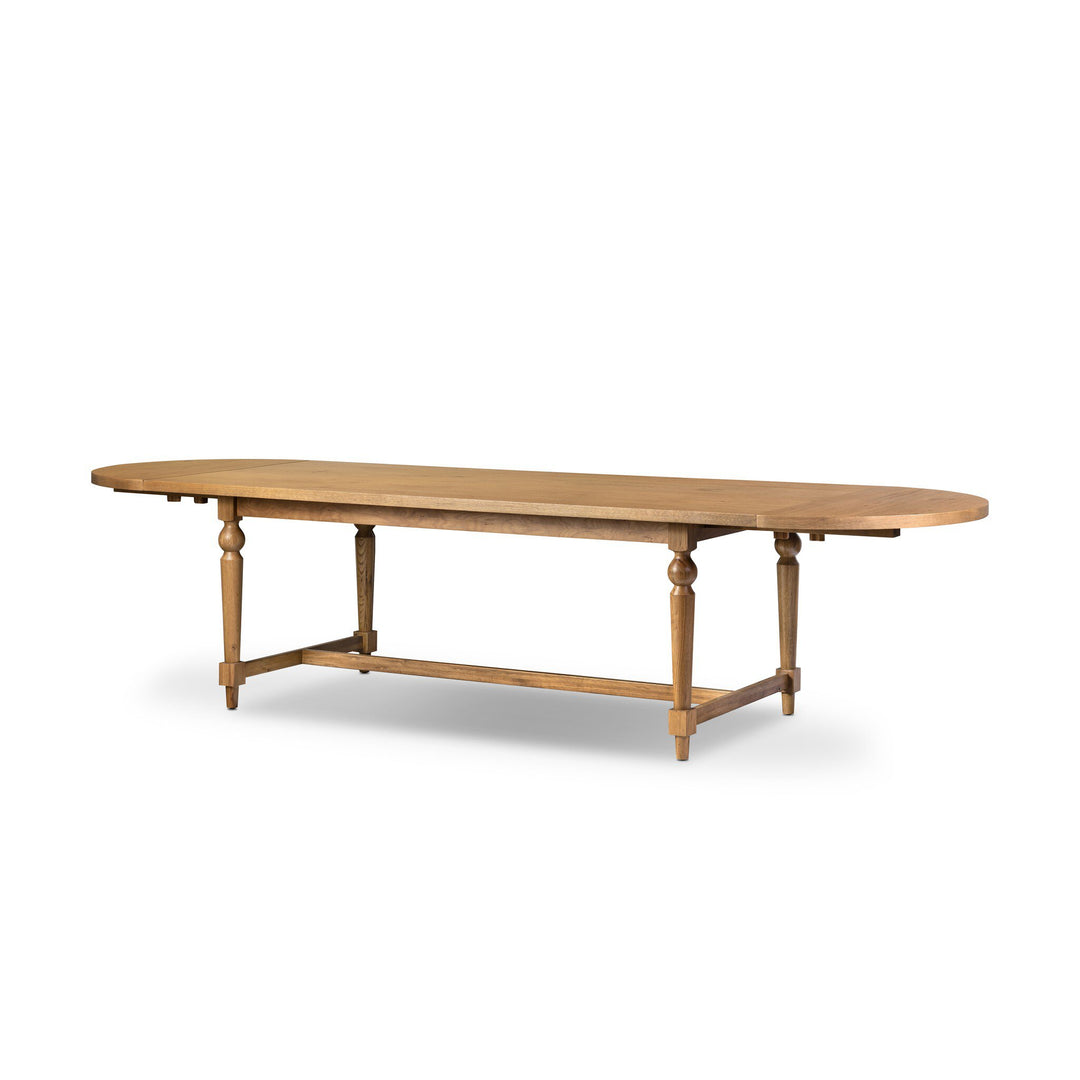 Four Hands - Blinn Oval Leaf Extension Dining Table - 250792-001 | American Home Furniture