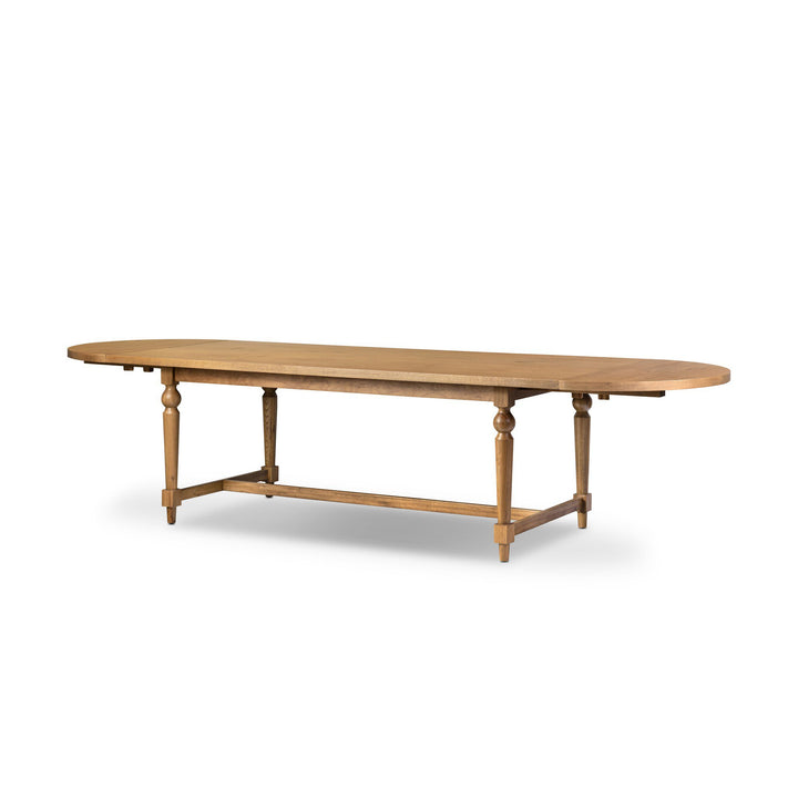 Four Hands - Blinn Oval Leaf Extension Dining Table - 250792-001 | American Home Furniture