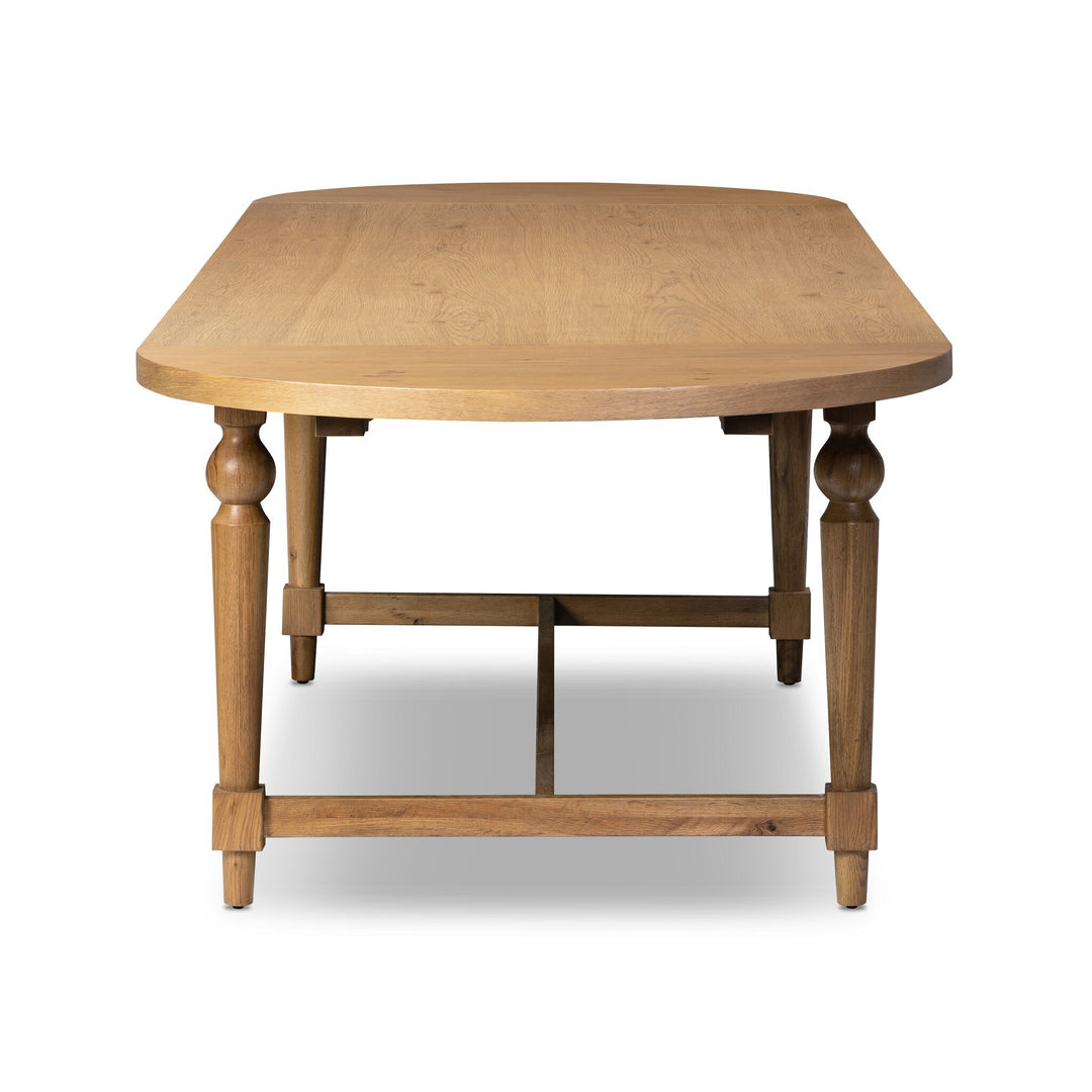 Four Hands - Blinn Oval Leaf Extension Dining Table - 250792-001 | American Home Furniture