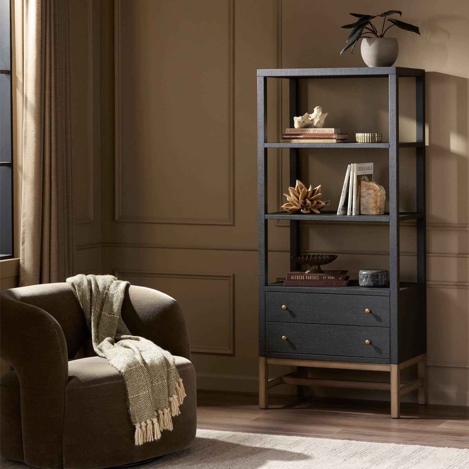 Four Hands - Fiona Bookcase - 250957-001 | American Home Furniture