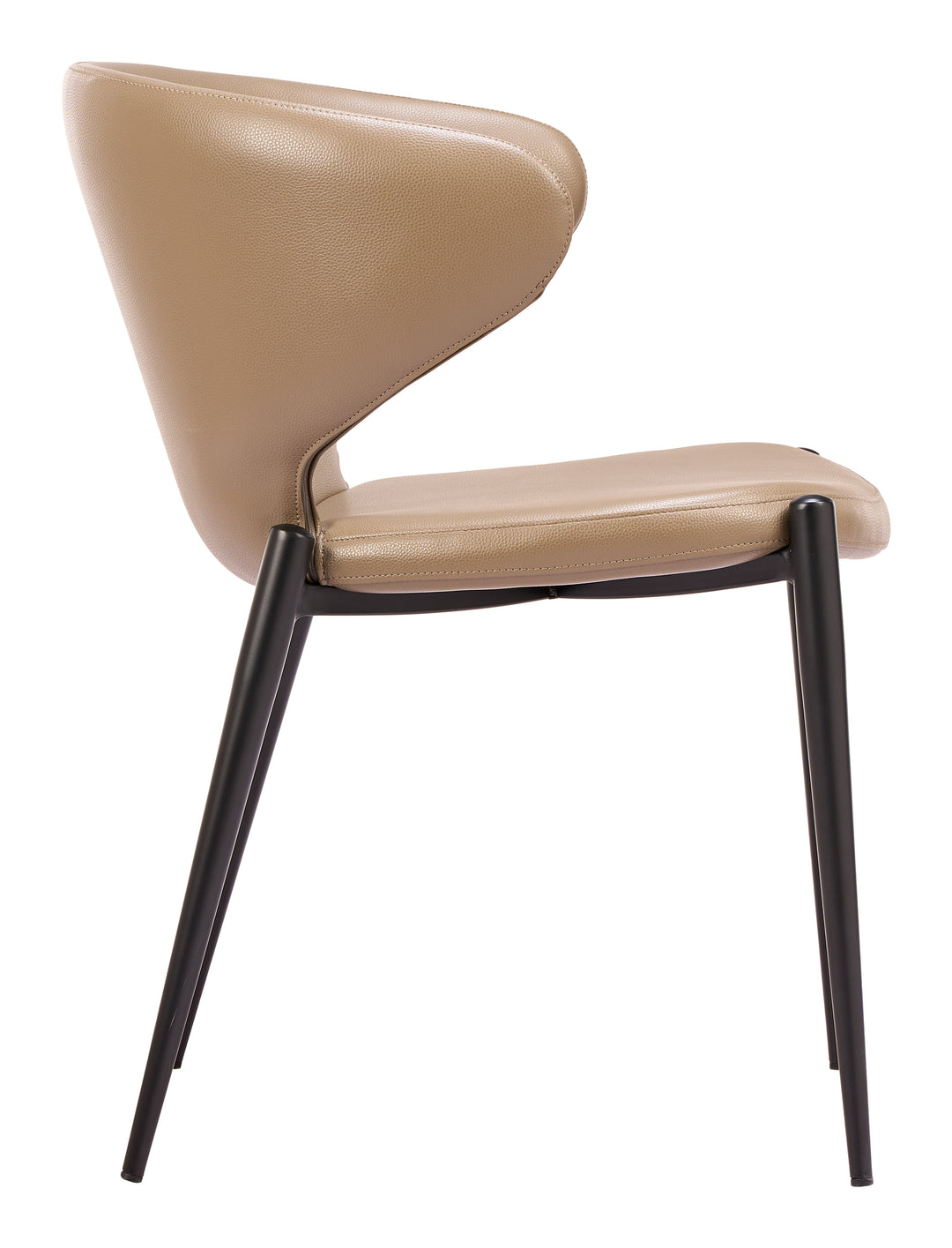 Lino Dining Chair (Set of 2) Taupe - 111206