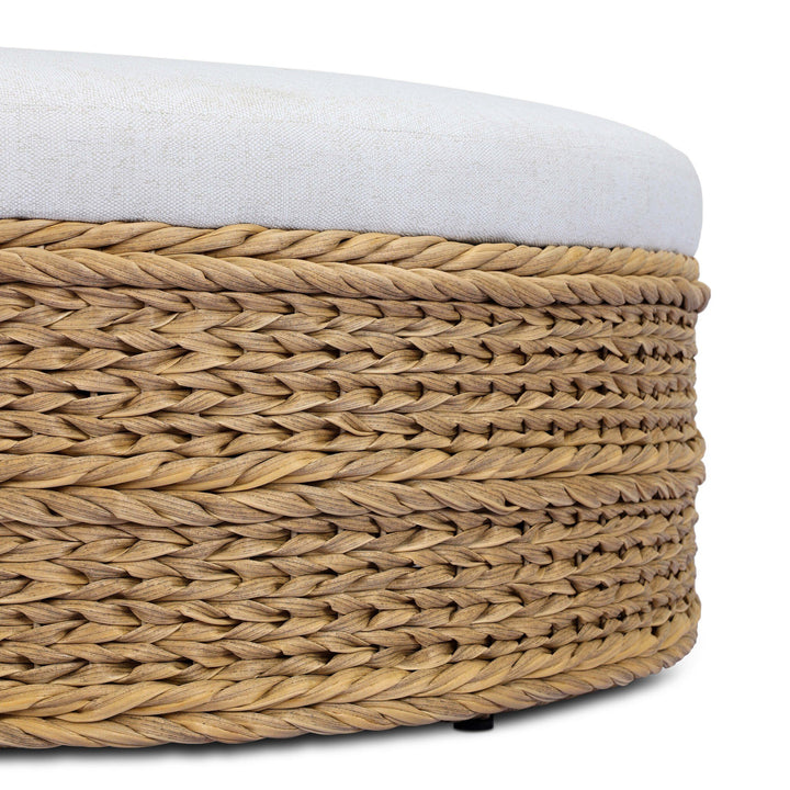 Four Hands - Rowan Outdoor Ottoman - 251182-001 | American Home Furniture