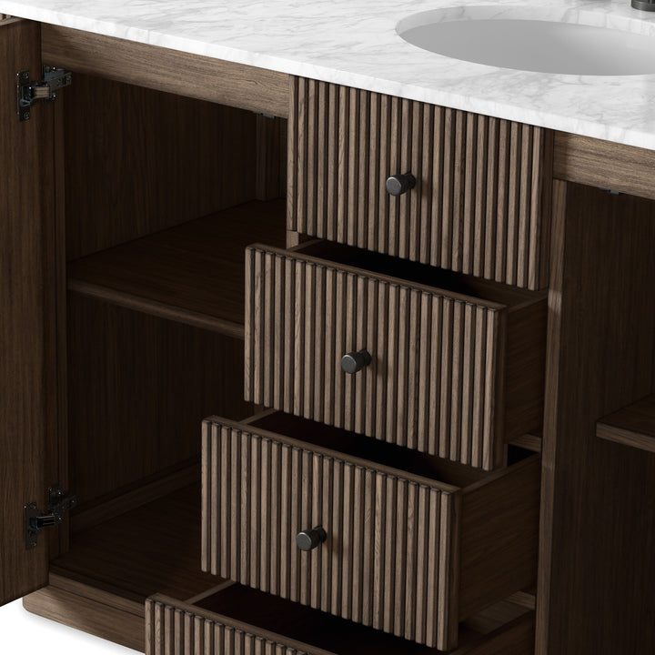 Four Hands - Malden Single Wide Vanity - 251186-005 | American Home Furniture