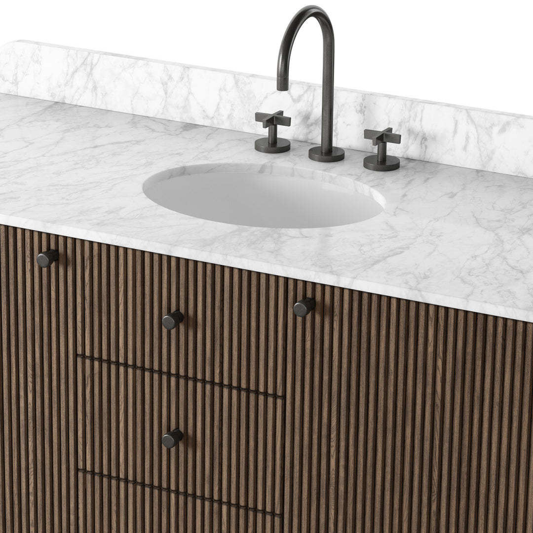 Four Hands - Malden Single Wide Vanity - 251186-005 | American Home Furniture