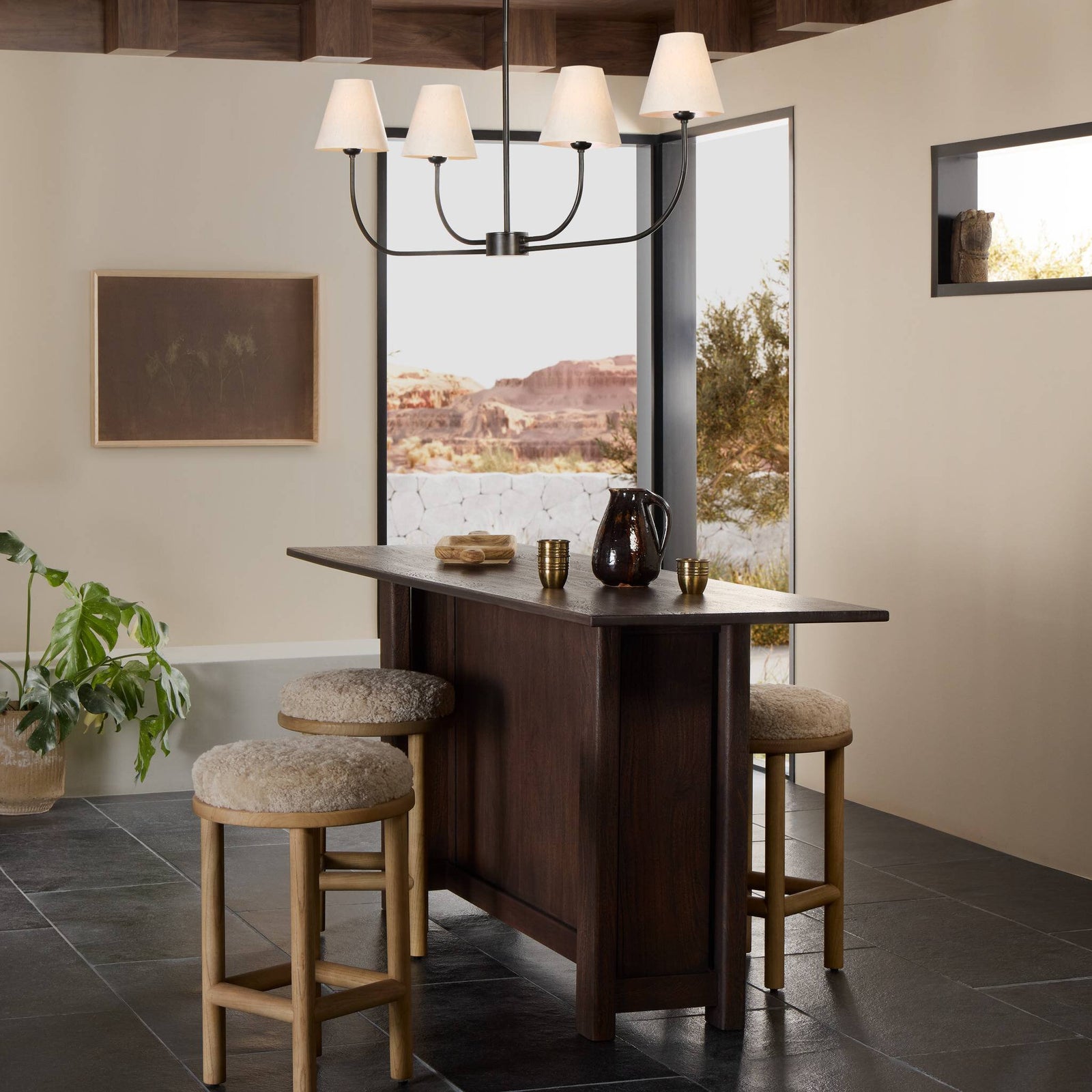 Dark Brown Acacia