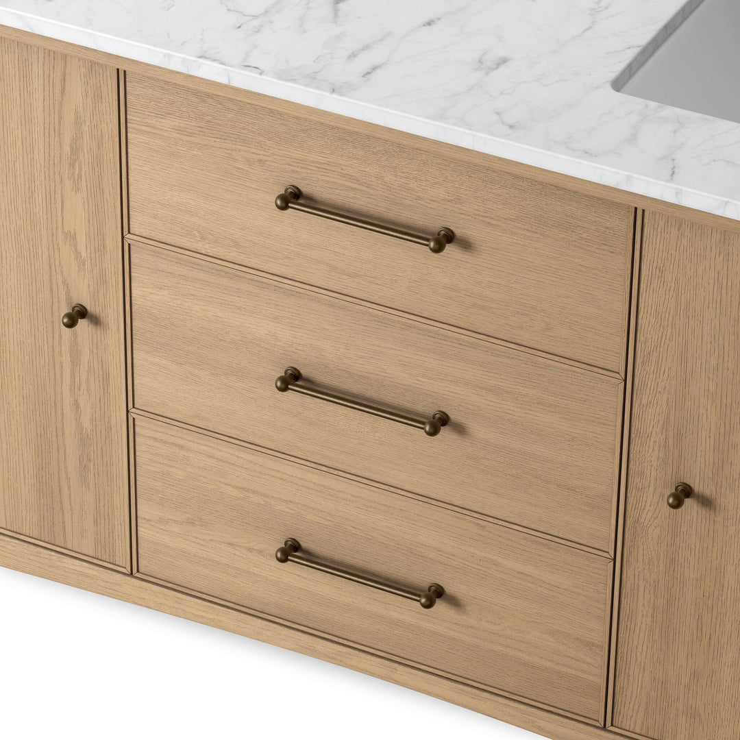 Four Hands - Porter Double Vanity - 251363-001 | American Home Furniture