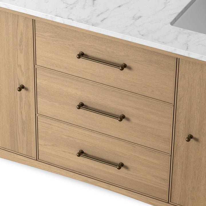 Four Hands - Porter Double Vanity - 251363-001 | American Home Furniture