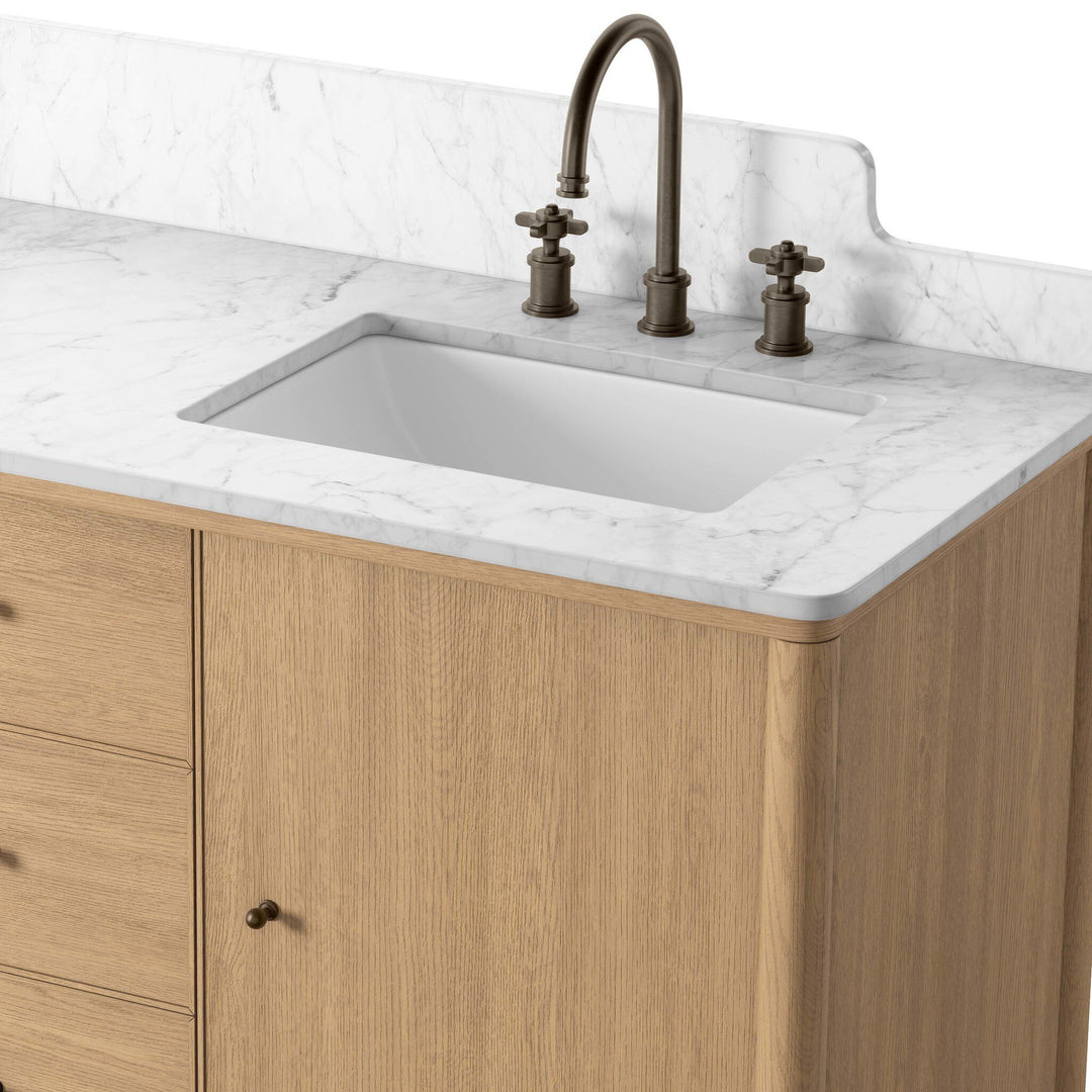 Four Hands - Porter Double Vanity - 251363-001 | American Home Furniture