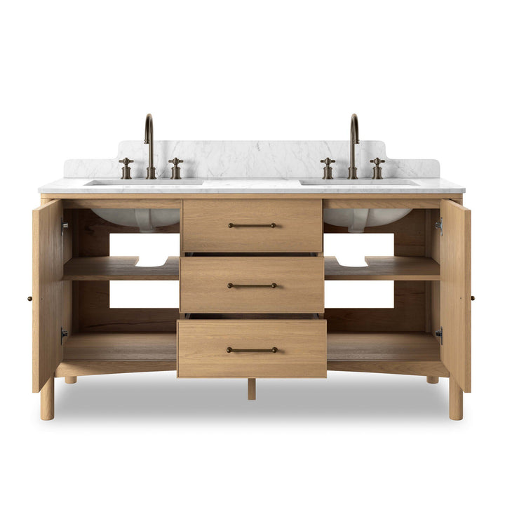 Four Hands - Porter Double Vanity - 251363-001 | American Home Furniture
