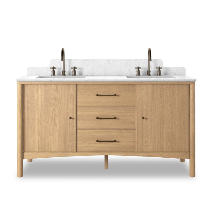 Four Hands - Porter Double Vanity - 251363-001 | American Home Furniture