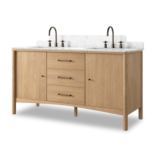 Four Hands - Porter Double Vanity - 251363-001 | American Home Furniture