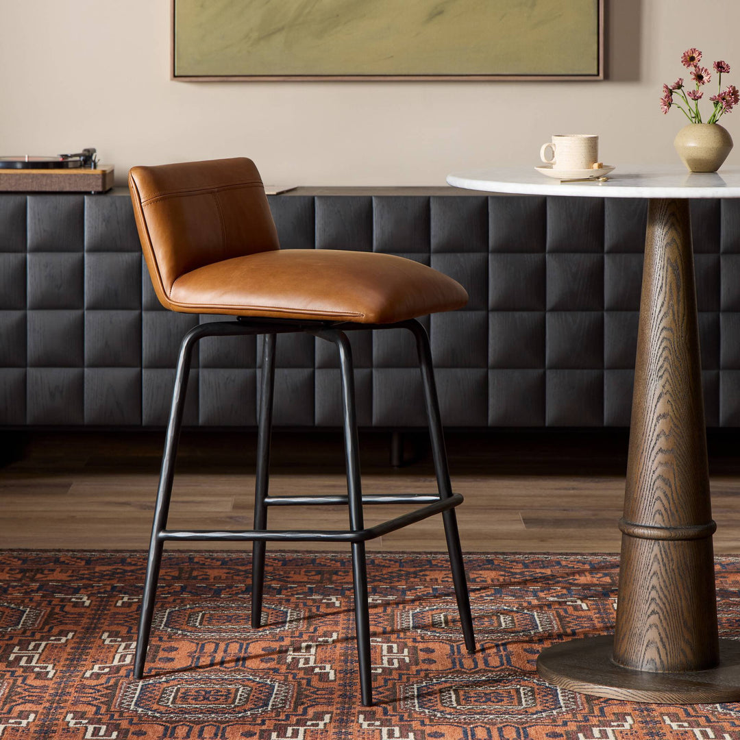 Four Hands - Ridley Swivel Stool - 251430-002 | American Home Furniture
