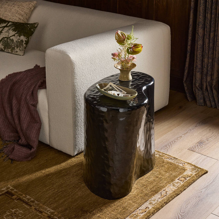 Glossy Black Cast Aluminum