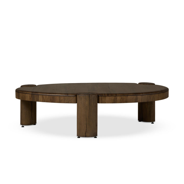 Four Hands - Kamira Oval Coffee Table - 251557-001 | American Home Furniture