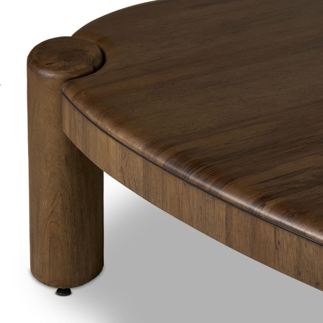 Four Hands - Kamira Oval Coffee Table - 251557-001 | American Home Furniture