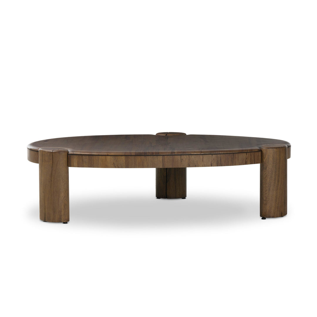 Four Hands - Kamira Oval Coffee Table - 251557-001 | American Home Furniture