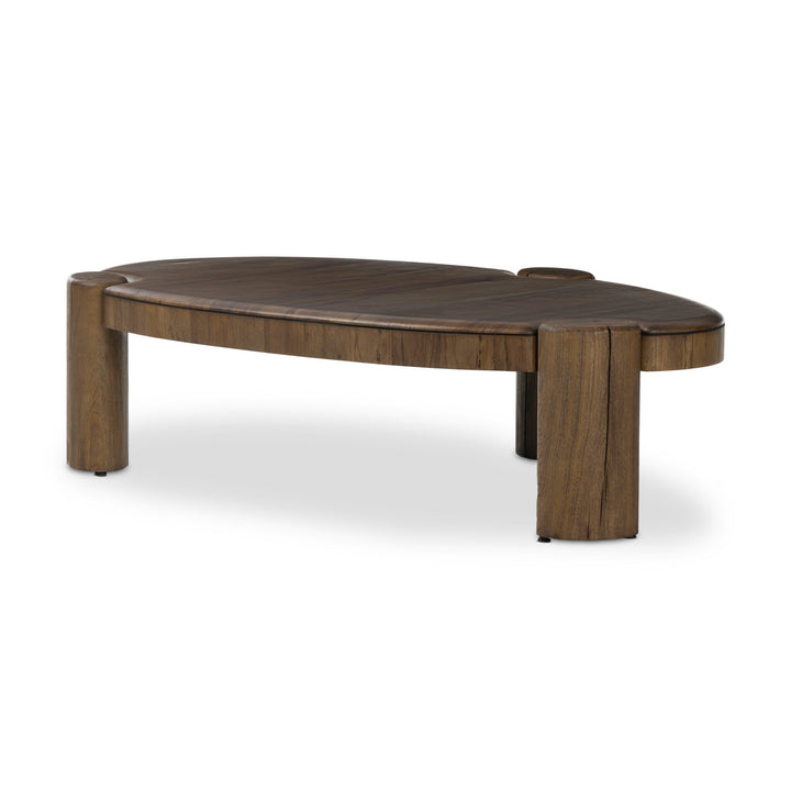 Four Hands - Kamira Oval Coffee Table - 251557-001 | American Home Furniture