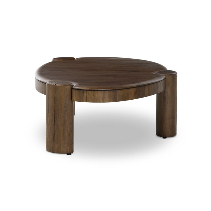 Four Hands - Kamira Oval Coffee Table - 251557-001 | American Home Furniture