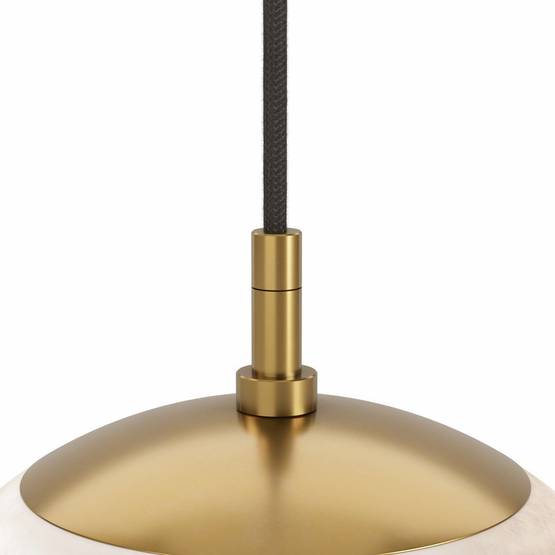 Four Hands - Marbled Globe 300 Pendant - 251725-001 | American Home Furniture