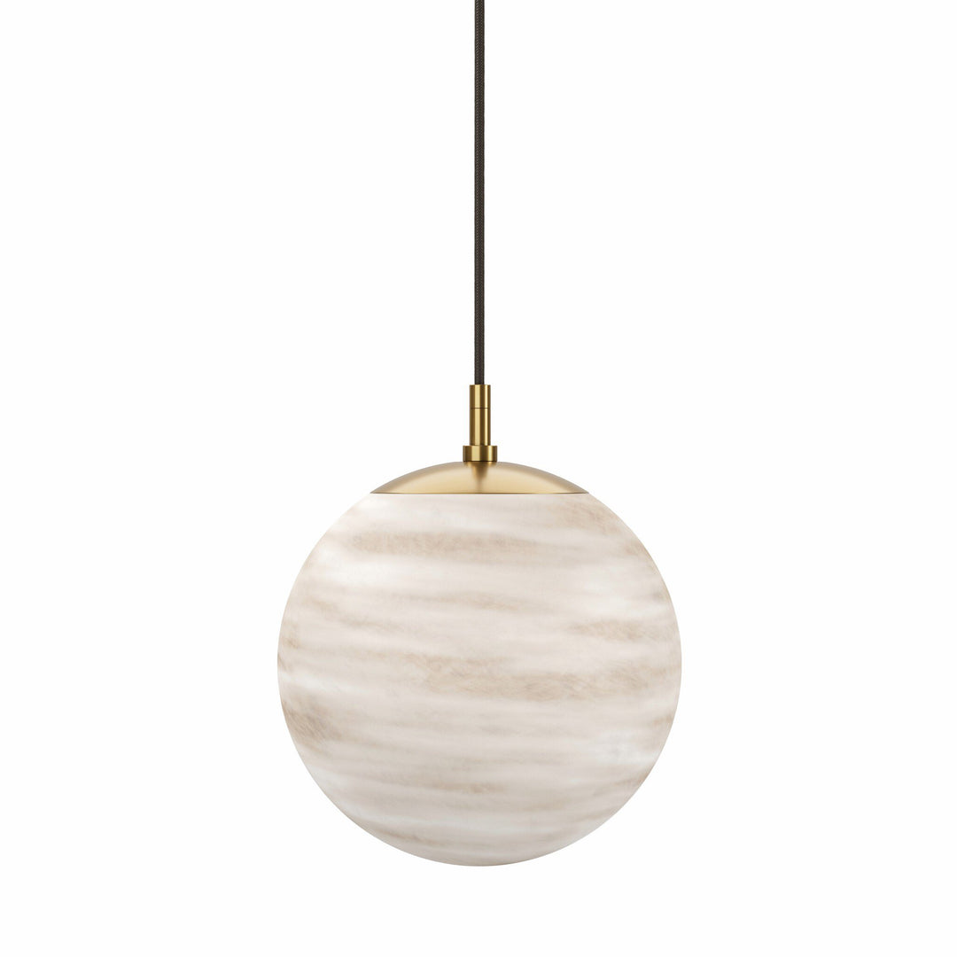 Four Hands - Marbled Globe 300 Pendant - 251725-001 | American Home Furniture