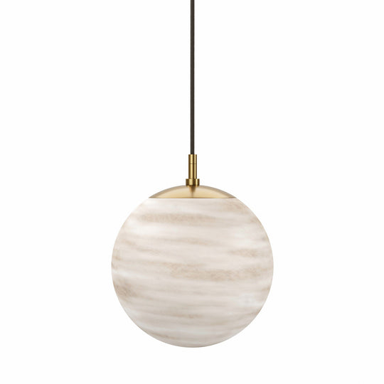 Four Hands - Marbled Globe 300 Pendant - 251725-001 | American Home Furniture