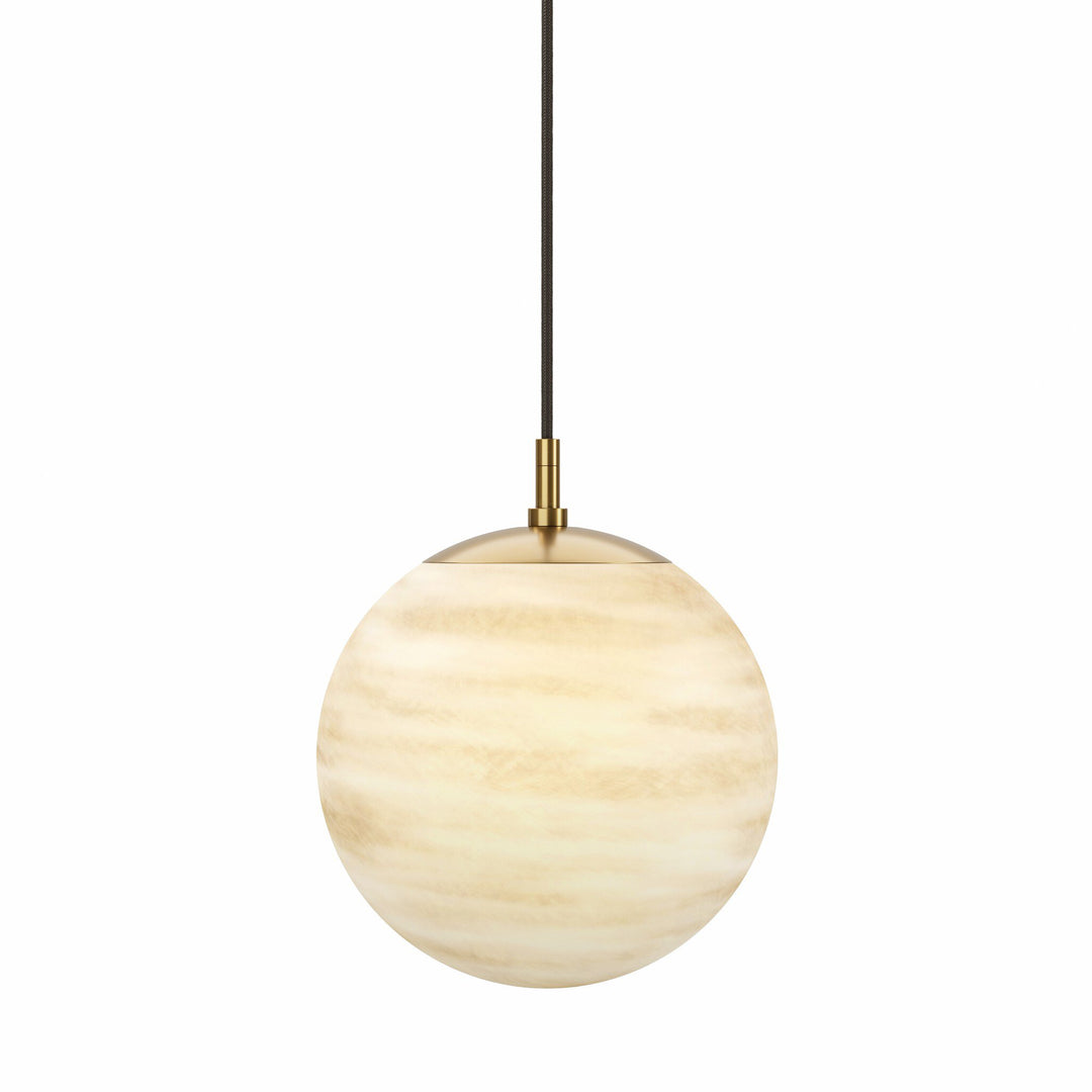 Four Hands - Marbled Globe 300 Pendant - 251725-001 | American Home Furniture