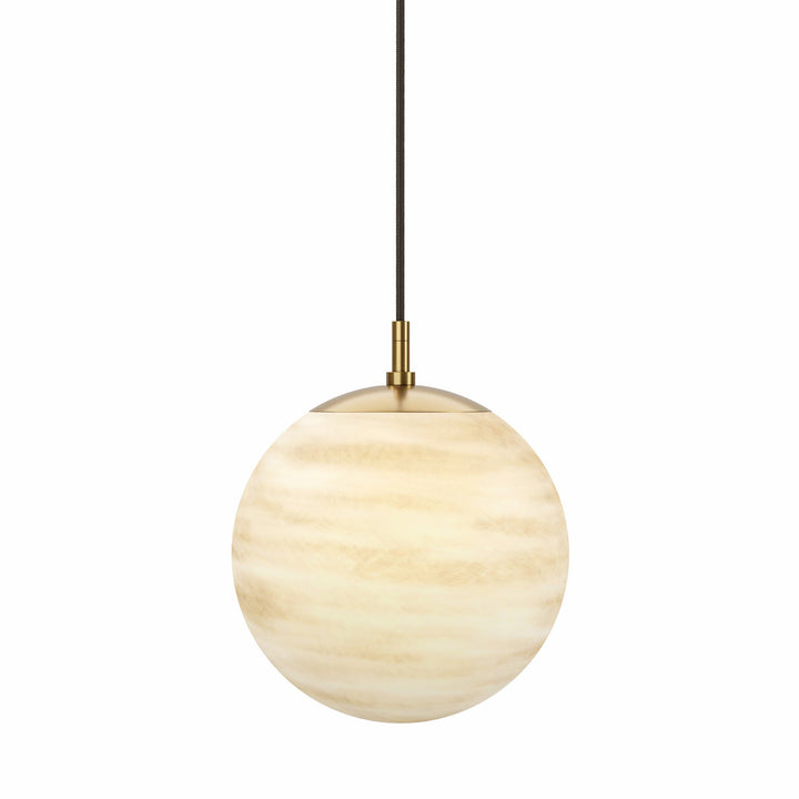 Four Hands - Marbled Globe 300 Pendant - 251725-001 | American Home Furniture