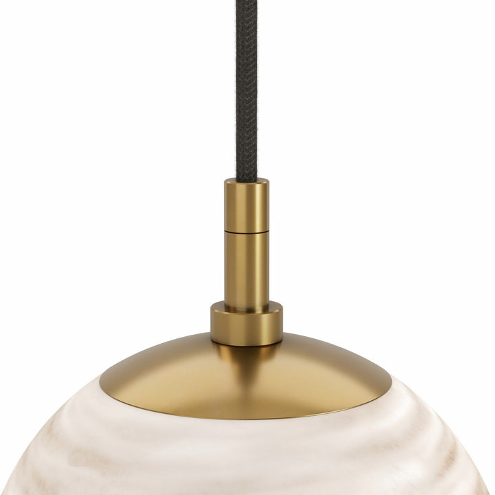Four Hands - Marbled Globe 200 Pendant - 251726-001 | American Home Furniture
