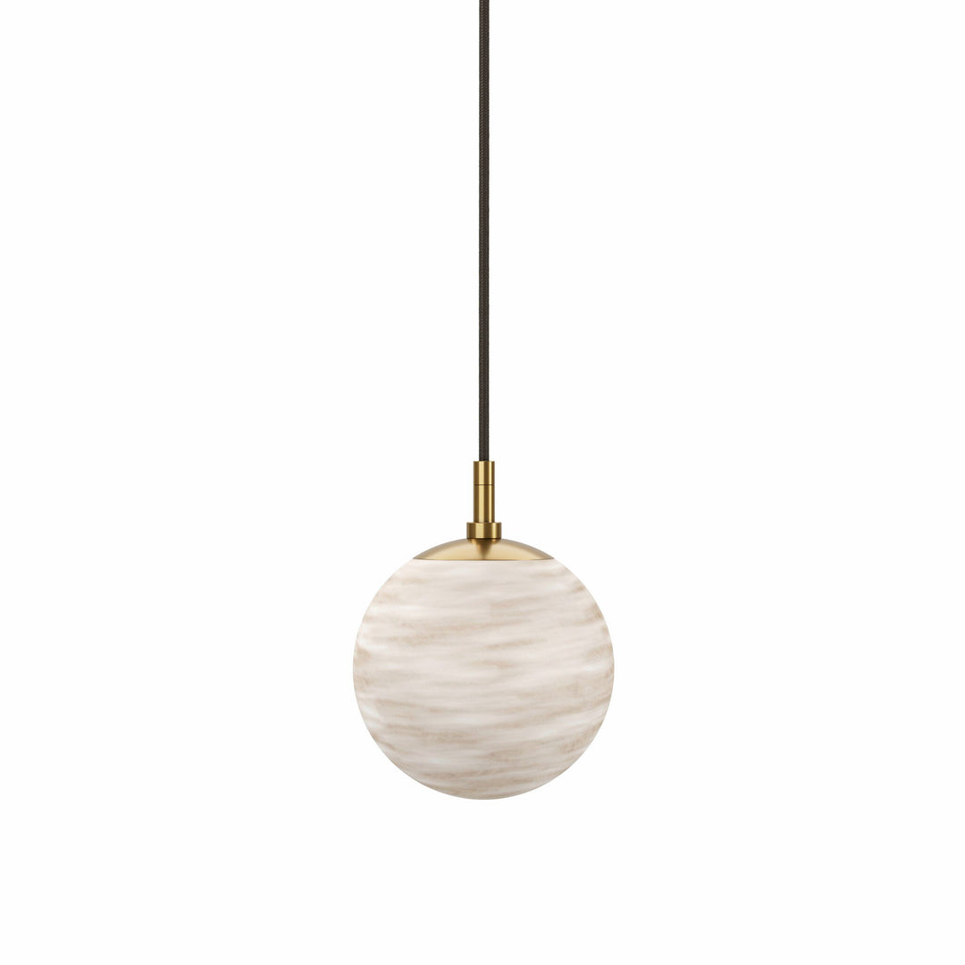 Four Hands - Marbled Globe 200 Pendant - 251726-001 | American Home Furniture